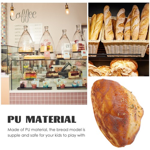 Artificial Bread Model Fake Bread Decoration Simulation Realistic Bread Model - 第 5/12 張圖片