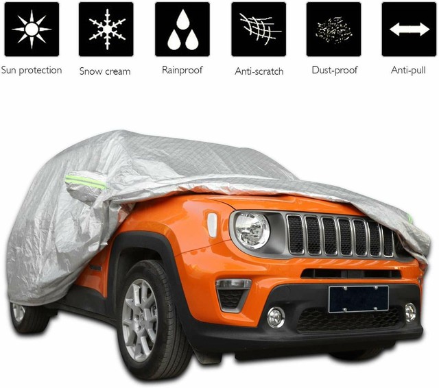 Car Full Cover Waterproof All Weather,Windproof/Snowproof/Protection