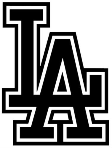 Los Angeles LA Dodgers MLB Team Logo 