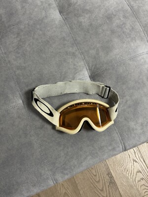 Oakley Ski Glasses Orange White Vintage Retro Y2K USA Snowboard | eBay