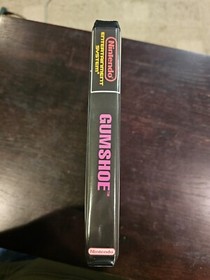 Gumshoe (Black Box) CASE ONLY Nintendo NES Bit Box. Great Condition