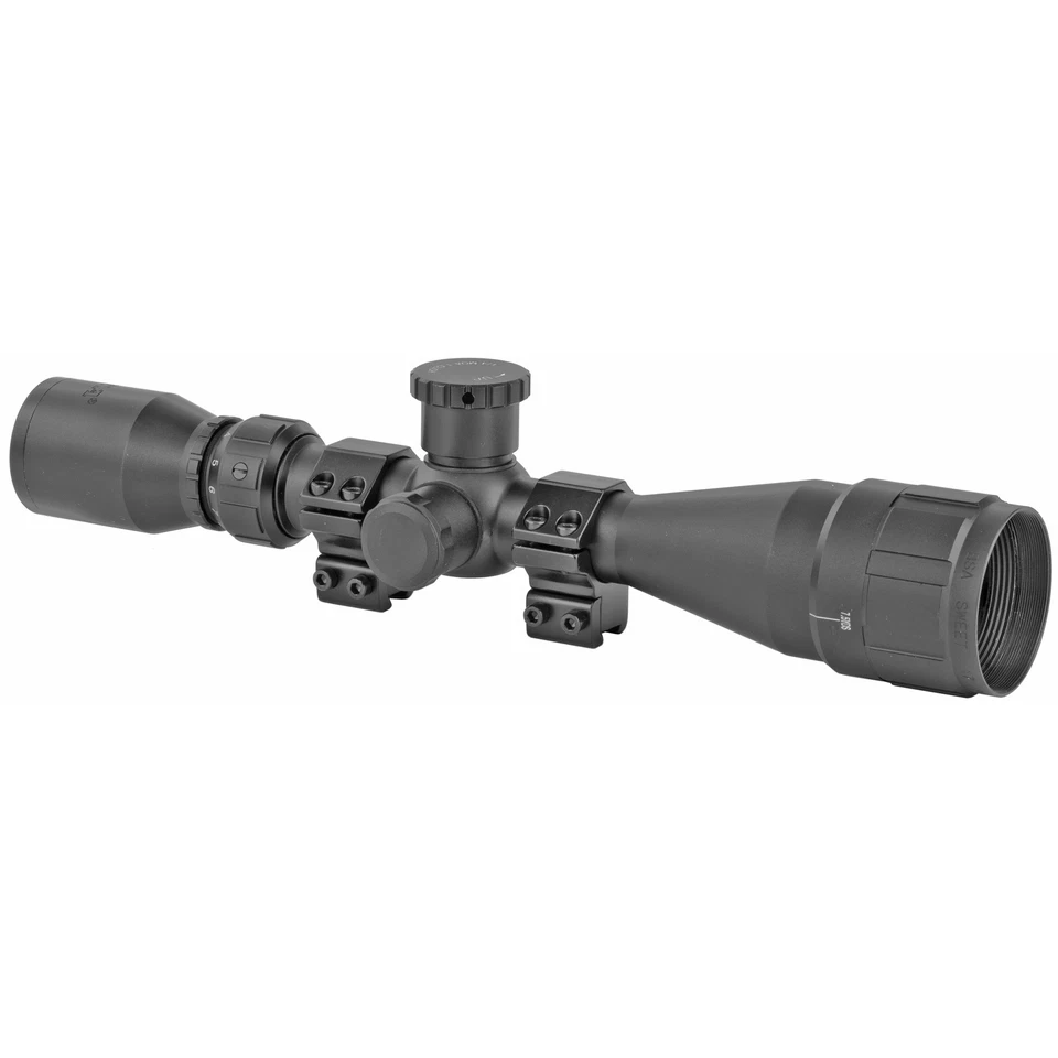 BSA Sweet 17 Rimfire Scope 3-9X40 1" Maintube 30/30 Duplex Reticle for 17 HMR - Image 2 of 4