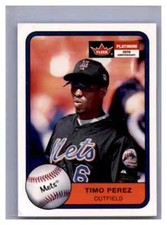 2001 Fleer Platinum - [Base] #223 - Timo Perez baseball card