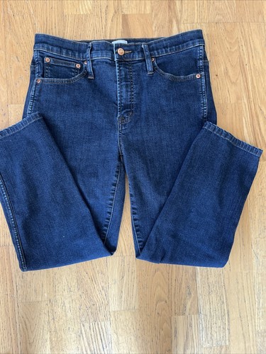 Jeans uomo J Crew vintage slim dritto 30”x 25” insim denim lavaggio scuro. Stratch - Foto 18 di 18