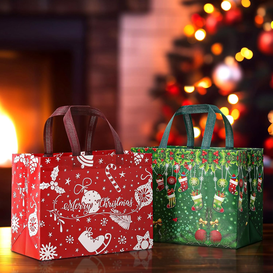 Large Christmas Gift Bags 16 Pack Large Gift Bags for Presents with