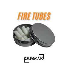 Dubrak Waterproof Ecofriendly Fire Tubes | Camping Fire Tinder