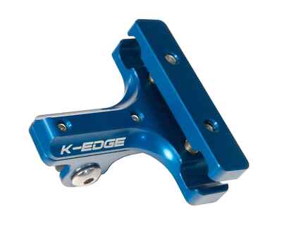 K-Edge Aluminium Go Big Pro Fahrrad Sattelstange Kamerahalterung blau