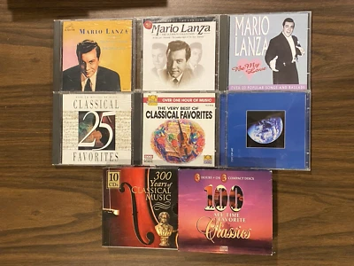 Classical CD Lot – 21 Disc Bundle: 300 Years, 100 Favorites, Mario Lanza, DG, EX - Image 1 of 4