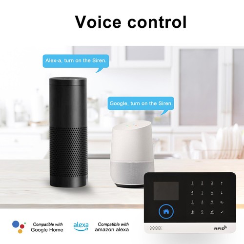 433MHz + GSM Auto-dial System Voice Control E2W4 G5M5 - Picture 7 of 11