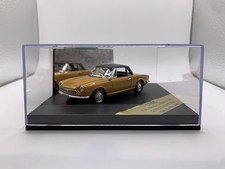 Vitesse 1:43 Fiat 124 BS1 Spider Sport Closed Convertible Giallo Positano L148C