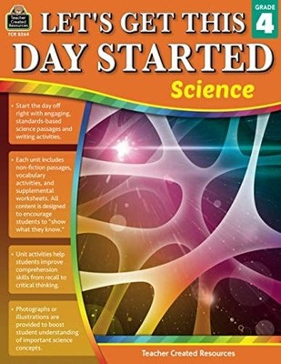 Let's Get This Day Started: Science Grade 4 by Foster, Lenore, Good Book