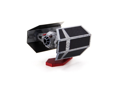 Star Wars TIE Fighter Metall Modellbausatz - 3D Laser-Cut Puzzle | Zum Selbermachen Handwerk Geschenk 