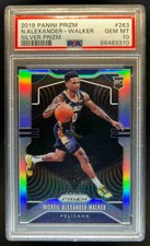 Nickeil Alexander-Walker 2019-20 Panini Prizm #263 Silver Prizm (RC) PSA 10