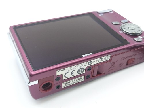 Nikon COOLPIX S610 Red 10.0MP 4x Zoom Compact Digital Camera from Japan - Picture 12 of 14