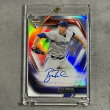 2019 Topps Finest Ryan Borucki Firsts Auto #FFA-RB Rookie RC On Card. rookie card picture