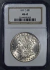 1899-O $1 MORGAN SILVER DOLLAR KM# 110 NGC MS 63 A6532