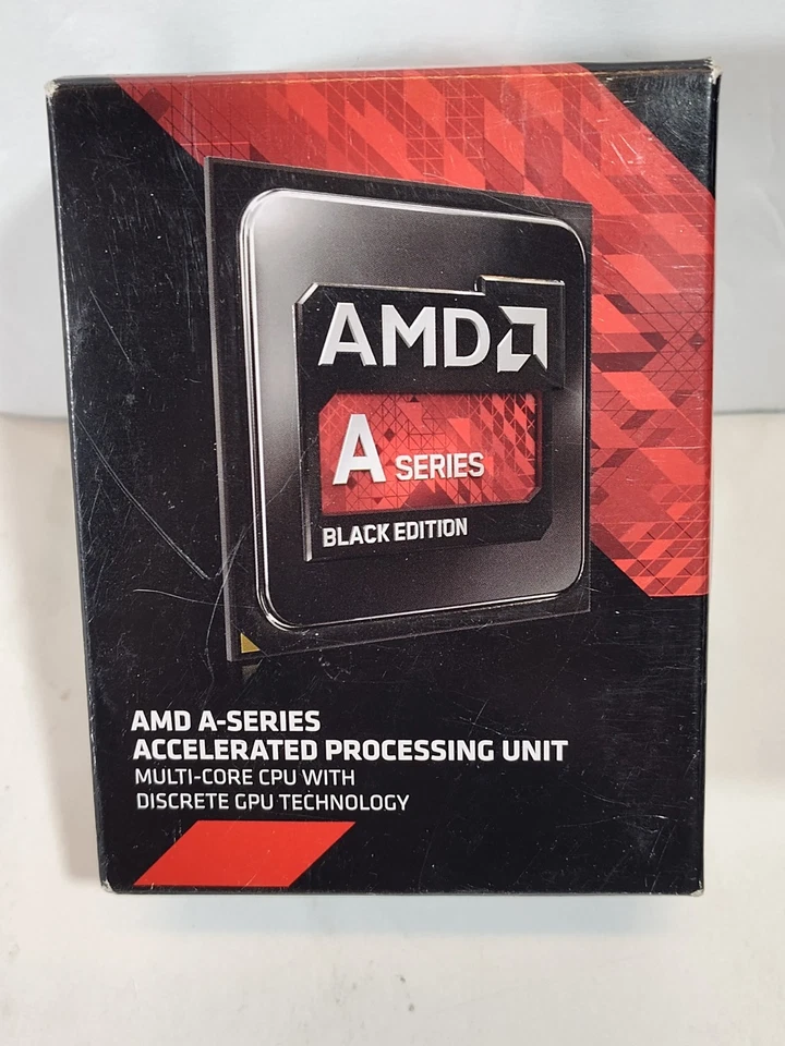NEW AMD A6-7470K Dual-Core 3.7 GHz Socket FM2+ AD747KYBJCBOX Processor w/Cooler - Image 4 of 4