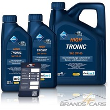 2x 1 L + 4 L = 6 LITER ARAL HIGHTRONIC HIGH TRONIC 5W-40 MOTOR-ÖL 32009617