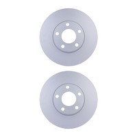 2 Bremsscheiben Voll Ø 68 Mm 15 Mm Hella Passend FüR U.A. Audi A4