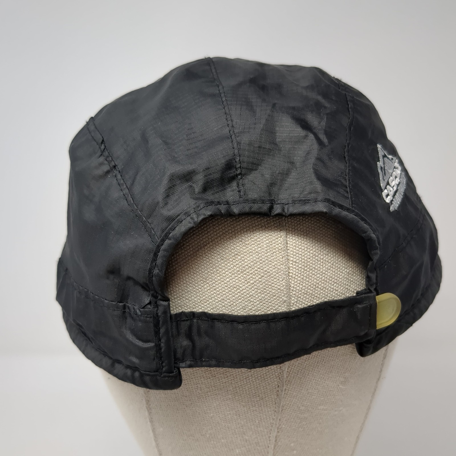 Cascade Mountain Tech Strapback 5 Panel Hat Black… - image 6