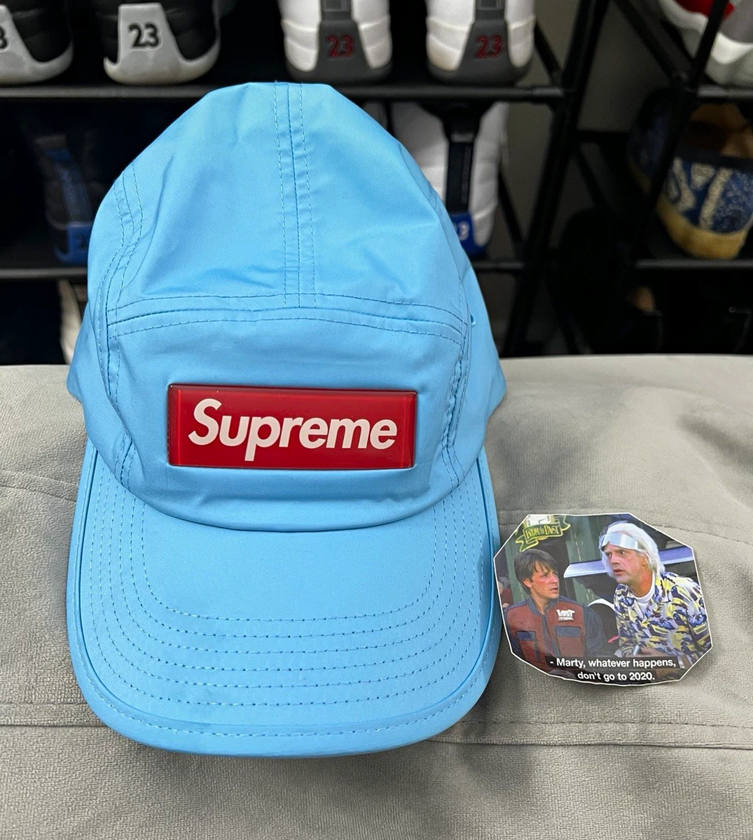 Supreme Blue Hats for Men for sale | eBay