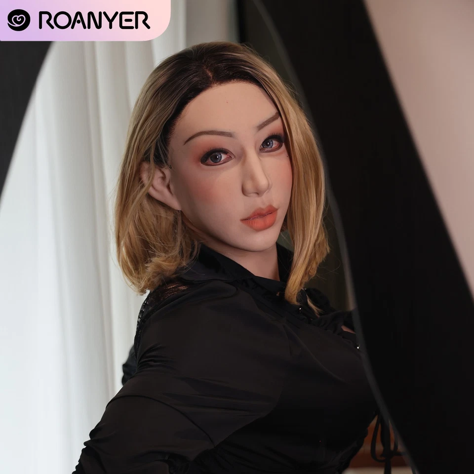 Roanyer Realistic Silicone Female Mask Camile Regular Make-up for Crossdresser - Image 3 of 4