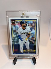 2026 Topps Series One - Throwback - Jackson Chourio - T91-18 Milwaukee Brewers