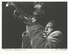 ORIGINAL PHOTOGRAPH OF FATS NAVARRO PERFORMING AT THE ROYAL ROOST IN #165715