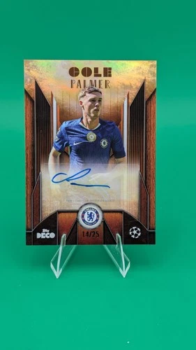 2025-26 Topps Deco UEFA Club Competitions Current Stars COLE PALMER /25
