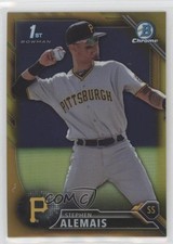 2016 Bowman Draft Chrome Picks Gold Refractor 1/50 Stephen Alemais #BDC-34 s3g