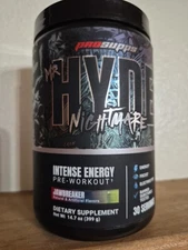 HYDE® Nightmare, Intense Energy Pre-Workout Jawbreaker 14.07 oz LARGE SEALED 