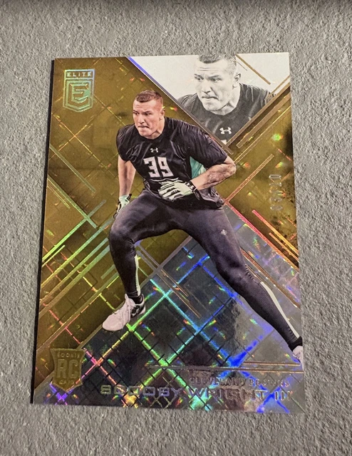 2016 Elite ORANGE FOIL ROOKIE SSP SCOOBY WRIGHT III /10 RC