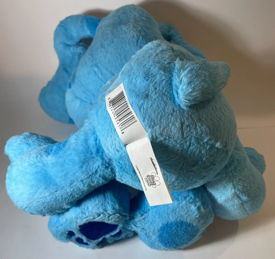 Blue's Clues & You Plush Big Hugs Blue Stuffed Animal Dog 16" Nickelodeon 2020 - Image 4 of 4