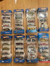 Hot Wheels 5-Pack From Late 90s To 2000s lot of 8 40 Cars All New
