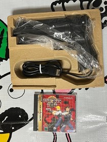 Sega Saturn HST-0004 Console with Controller Gray boxed tested