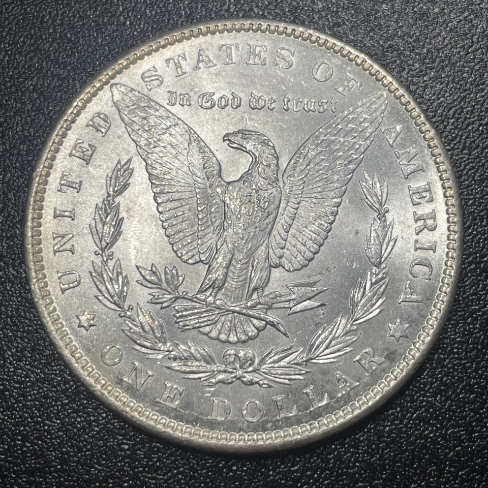 1897-P Morgan Silver Dollar $1 Uncirculated With Toning - Image 2 of 2