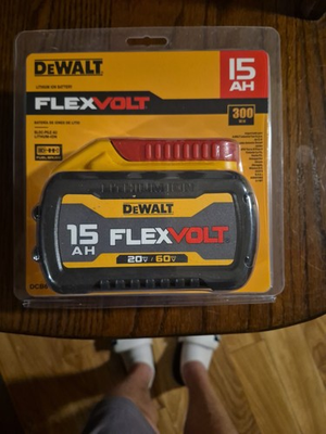 #ad DEWALT DCB615 FLEXVOLT 20.to.60V Max 15.0Ah Battery $200.00