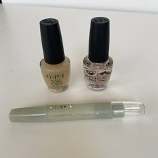 3PCS OPI Bundle: Nail Envy Strengthener, Natural Base Coat, Correct Cleanup Pen