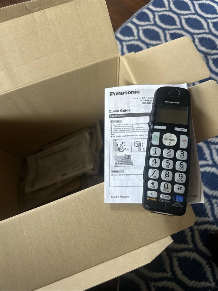 NEW Panasonic KX-TG454 4x Handset Phone Bundle Bluetooth Link-to-Cell - Image 4 of 4