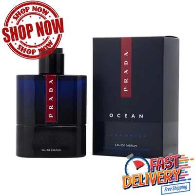 PRADA Luna Rossa OCEAN By Prada EDP for Men 3.3 oz - 100 ml NEW