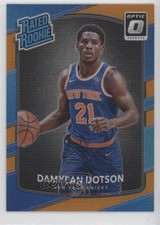 2017 Panini Donruss Optic Rated Rookie Orange Prizm /199 Damyean Dotson #166 e6p