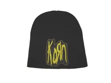 KORN Music Rock Band Logo Patch Beanie Winter  Hat