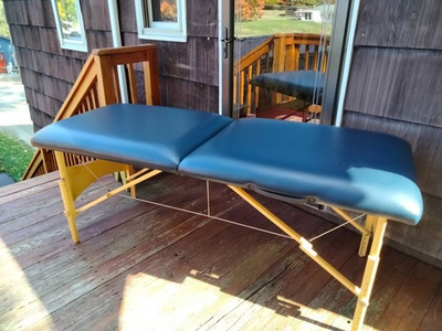 #ad EarthLite Professional Massage Table Harmony 2 Adjustable Headrest w Cushion $250.00