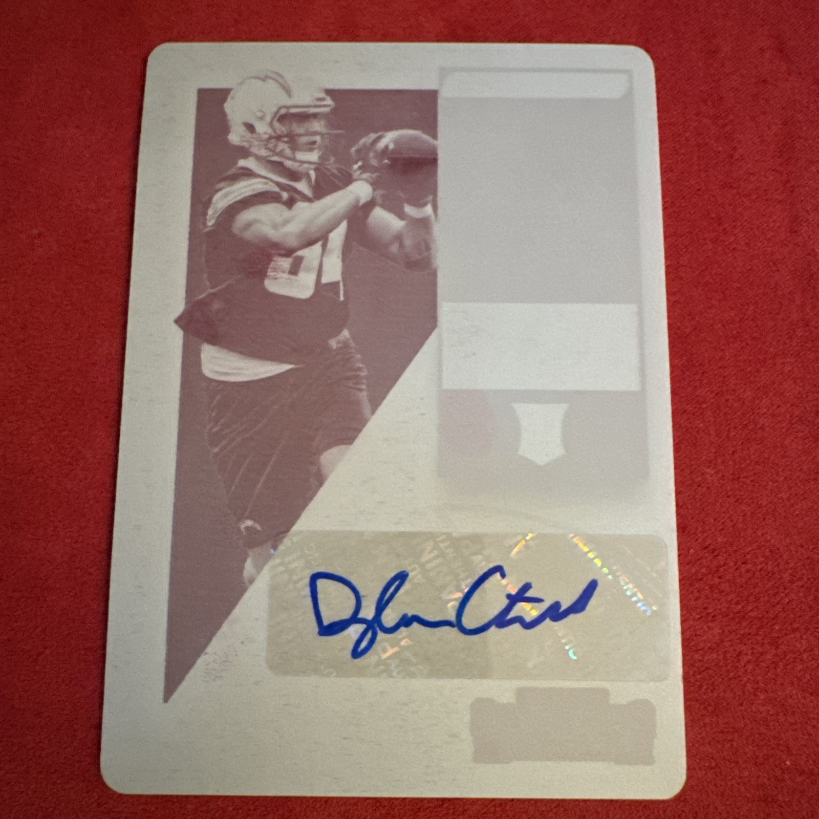 Dylan Cantrell Panini Contenders #188 Autograph