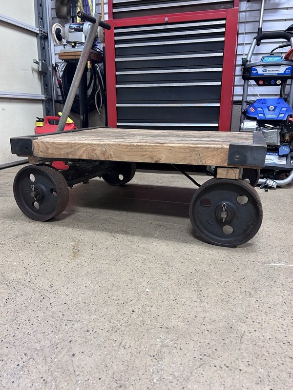 Vintage Industrial Factory Carts