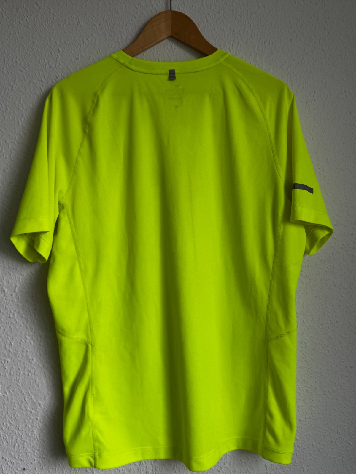 Nike Miler Dri-FIT Short Sleeve Running Top - Volt/Neon Yellow image 2