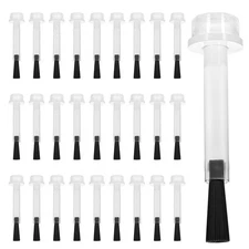 Piriuuo 30 Pcs Replacement Nail Polish Brush Kit, Disposable Nail Art Brushes...