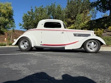 1933 Ford 3 window coupe 3,700 MILES, SuperCharger 5.0 C6  3” Chopped Coupe