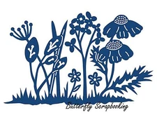 ELEGANT TATTERED LACE SUMMER PASTURE Die Cutting Die Tattered Lace Die D375 New