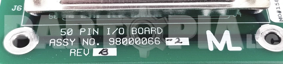 Monitor Labs 98000066 / 98000066-2, placa PCB de E/S de 50 pines, Rev. B Foto 2 de 4